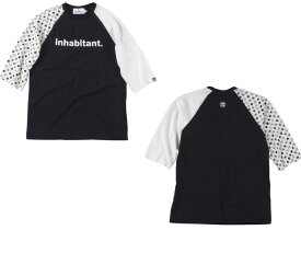 inhabitant　インハビタント【和柄”KASURIロングスリーブTシャツ】