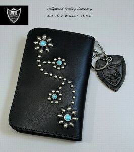 HTC�@�n���E�b�h�g���[�f�B���O�J���p�j�[�@�ʒ����f���@#125TQW�@�t�����[�@�^�[�R�C�Y�@�Ԗ�l�@�^�C�v2�@�E�H���b�g�@�A�����J���@�X�^�b�Y�@���z�@�u���b�NHollywoodTradingCompany 125 TURQUOISE 