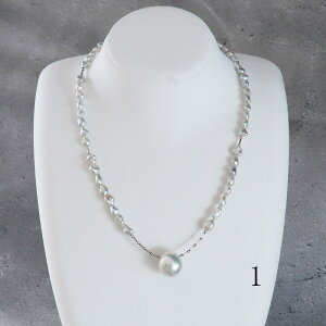 ^ ^PV K18WG K14WG 42cm+4cmAWX^[ p[lbNX ARp[ Akoya