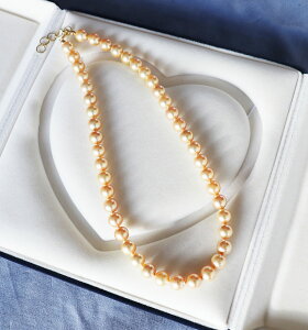 ^ lbNX 9.0-9.5mm S[h() K18YG 44cm+3cmAWX^[ p[lbNX ARp[ Akoya