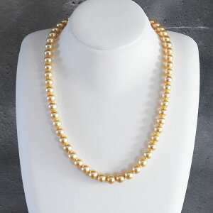 ^ lbNX 7.0-7.5mm S[h Eh K18YG 42cm+3cmAWX^[ p[lbNX ARp[ Akoya