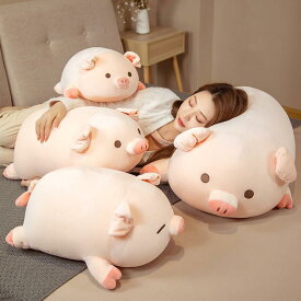 ぬいぐるみ クッションぶた 子豚 ブタ 抱き枕 添い寝インテリア 子供 おもちゃ 長いぬいぐるみ PIG 動物可愛い かわいい 彼女に ふわふわで癒される 柔らか