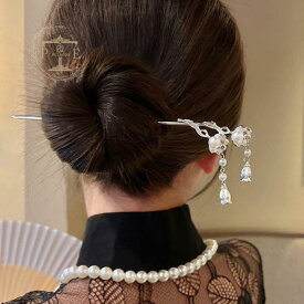 かんざし ヘアアクセサリー ヘアアレンジ パール 一本かんざし 簡単オシャレ 簡単アレンジ 着物 浴衣