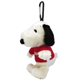 スヌーピー ぬいぐるみ エコバッグ レッド 193629-24