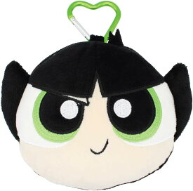 カラビナ付きぬいぐるみファスナーマスコット パワパフ カラビナ付きぬいぐるみファスナーマスコット バターカップ ティーズファクトリー T'S FACTORY