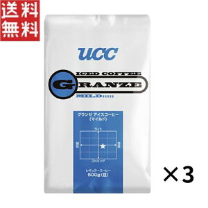 UCC�㓇���� UCC �O�����[�}�C���h�A�C�X�R�[�q�[(��) AP500g×3��