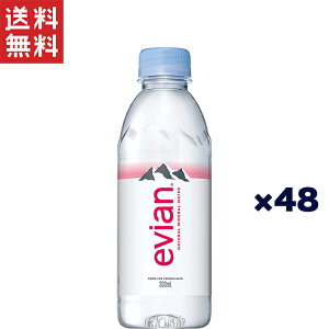 ɓ GrA evian PET 330ml×48{Zbg