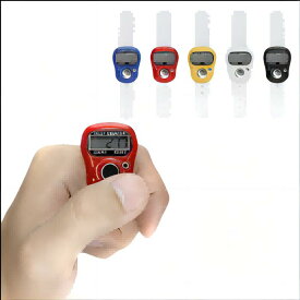5個セット小型 デジタルカウンター 指用 数取り器 指用液晶電子デジタル 5桁LED電子指カウンター