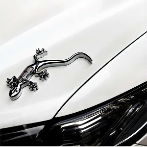 LED イルミネーション 発光 ステッカー ソーラー 充電,車の振動に反応 8灯式 ヤモリ 車 バイク ライト 迫力