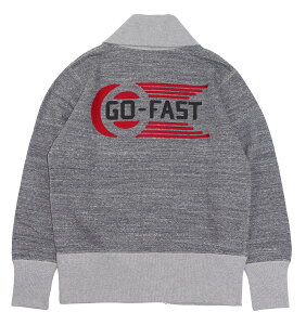 FREEWHEELERS & CO. [SHAWL COLLAR CARDIGAN TYPE SWEAT SHIRTS GO-FAST #1834005 GRAINED CHARCOAL GRAY size.36,38,40,42]