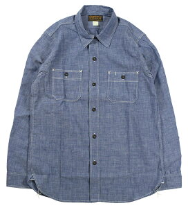 FREEWHEELERS & CO. [Neal SHIRT #2613101 INDIGO CHAMBRAY size.14,15,16,17,17 1/2,18]
