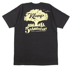 FREEWHEELERS&CO. × KLAMP [KLAMP "5th Anniversary Special Edition" T-Shirt #2245329 JET BLACK size.S,M,L,XL]