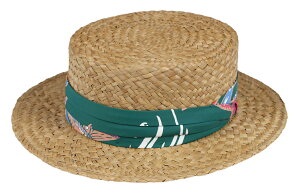 SUN SURF [�gBUG EYED FISH�h ISLAND BOATER HAT by Mr.FATMAN Lot No. SS02848 GREEN size.M,L]