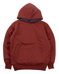 FREEWHEELERS & CO. [DOUBLE FACE ATHLETIC HOODED SWEAT SHIRT SPECIAL H/W×M/W #2534012 DARK CRIMSON×OLD NAVY size.36,38,40,42,44,46]