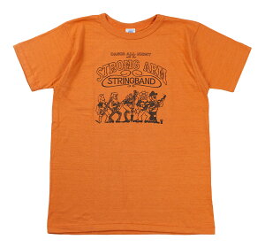 JOHN GLUCKOW [Lot JG-CS06 Strongarm String Band T �I�����W size.S,M,L,XL,XXL]