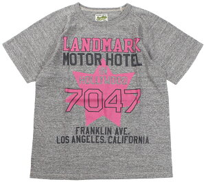 �fBO�fS GLAD RAGS [Beachcomber's Bleachers Tee Landmark Motor Hotel. 1970 WARM GRAY size.XS.S.M.L.XL]