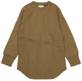 FREEWHEELERS & CO. ["CREW NECK FOUR FIFTH SLEEVE SHIRTS" #1515005 COYOTE]