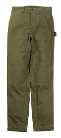 FREEWHEELERS & CO. ["GREASE MONKEY" OVERALLS #2232010 OLIVE GREEN w.28,30,32,34,36]