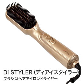 ★ゆるふわ簡単革命★Diスタイラー　Di STYLER（ディアイスタイラー）【メーカー公式店】TVショッピング話題★送料無料★寝癖直し・くせ毛直し・うるツヤ・時短・マイナスイオン・ドライヤー・ブラシ型ヘアアイロンドライヤー