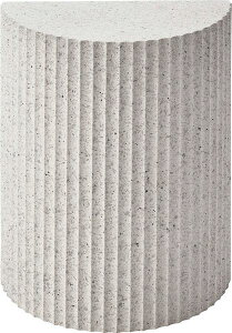 シェルフ 棚 飾り棚 2段 繊維板 おしゃれ シンプル シック モダン テラゾー柄 おしゃれ 角丸 収納 北欧 存在感 トレンド感 石模様 オブジェ 個性的