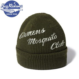 バズリクソンズ A-4 メカニック ニット キャップ BR02722 BUZZ RICKSON'S A-4 MACHANIC CAP STENCIL