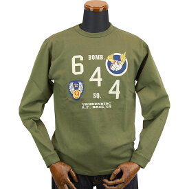 バズリクソンズ ロングTシャツ「644th BOMB.SQ.」 BUZZ RICKSON'S BR68904