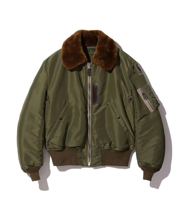 楽天市場】バズリクソンズ フライトジャケット Type B-15C OLIVE “B 