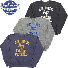 バズリクソンズ セットイン クルー スウェット "AIR FORCE FALCONS" BR69289 / BUZZ RICKSON'S SET-IN CREW NECK SWEAT SHIRTS "AIR FORCE FALCONS"