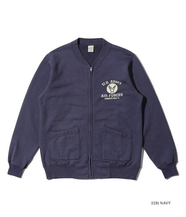 楽天市場】バズリクソンズ ミリタリー セットイン フルZIP スウェット 