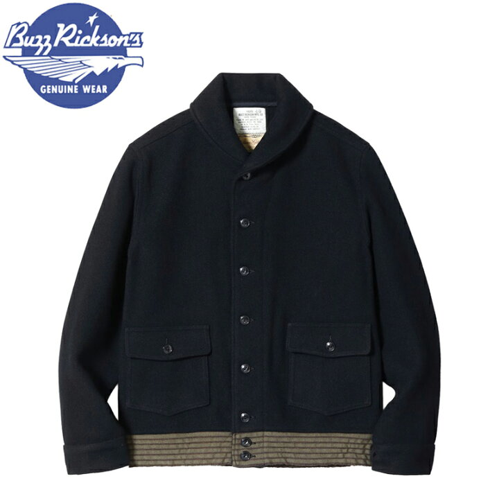 楽天市場】バズリクソンズ ウィリアム・ギブスン JACKET, WOOL, BLACK 