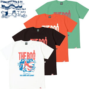 �X�e���f�B�I�E�_�E���`�U�� USA �R�b�g�� �v�����g T�V���c 8212A / STUDIO D'ARTISAN USA Cotton Print T-shirt