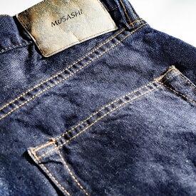 ムサシジーンズ スリム ストレート ジーンズ MSJ002 MUSASHI JEANS