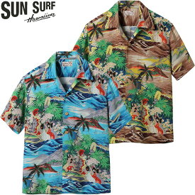 サンサーフ スペシャル エディション ハワイアン シャツ アロハ シャツ “ALOHA UNIVERSAL WORLD” SS39278 / SUN SURF SPECIAL EDITION HAWAIIAN SHIRT “ALOHA UNIVERSAL WORLD”