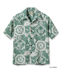 �T���T�[�t �R�b�g�� �L�����o�X �I�[�v�� �V���c �A���n �V���c �gPEARL HARBOR HAWAII�h SS39281 / SUNSURF COTTON CANVAS OPEN SHIRT �gPEARL HARBOR HAWAII�h
