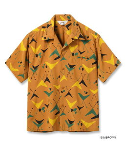�X�^�[�I�u�n���E�b�h ���� �����x ���[���� �I�[�v�� �V���c �gATOMIC�h SH39492 / STAR OF HOLLY WOOD HIGH DENSITY RAYON OPEN SHIRT �gATOMIC�h