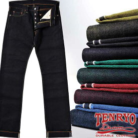倉敷天領デニム カラー レボリューション タイト ストレート ジーンズ TDP005 / TENRYO DENIM Color Revolution Tight Straight Jeans