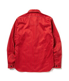 シュガーケーン 8.5oz レッド ウォバッシュ 長袖 ワーク シャツ「SC28340」8.5oz. RED WABASH WORK SHIRT FICTION ROMANCE SUGAR CANE