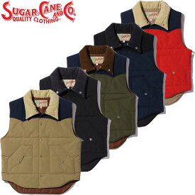 シュガーケーン T/C パディング ベスト SC15400 / SUGAR CANE T/C PADDING VEST