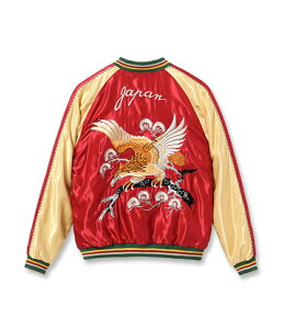 �e�[���[���m �A�Z�e�[�g �X�J�W���� �gEAGLE�h × �gBLUE TIGER�h TT15790-170 / TAILOR TOYO Mid 1950s Style Acetate Souvenir Jacket �gEAGLE�h × �gBLUE TIGER�h