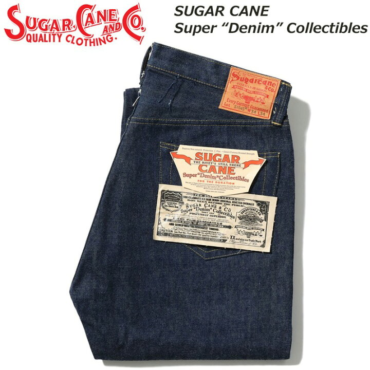 楽天市場】シュガーケーン Super “Denim” Collectibles #01 14oz. BLUE 