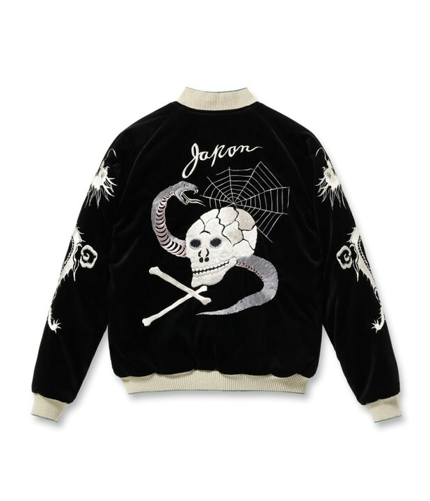 楽天市場】テーラー東洋 別珍 スカジャン “SPIDERWEB, SNAKE & SKULL 