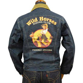 トイズマッコイ デニム ジャケット DENIM JACKET LOT 001LJ MARILYN MONROE「WILD HORSES」TMJ1930 TOYS McCOY