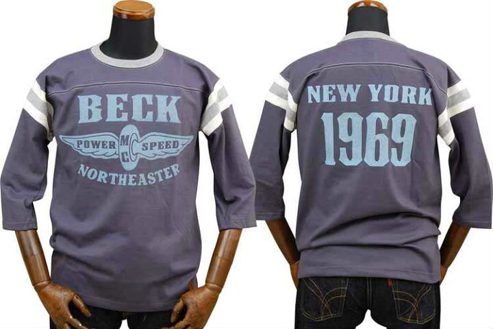 楽天市場 トイズマッコイ フットボール シャツ Football Shirt Beck Northeaster Tmc30 Toys Mccoy Klaxon Online Store 楽天市場店