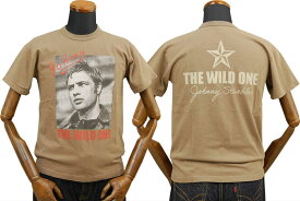トイズマッコイ Tシャツ THE WILD ONE「MARLON BRANDO AS JOHNNY」TMC2115 TOYS McCOY