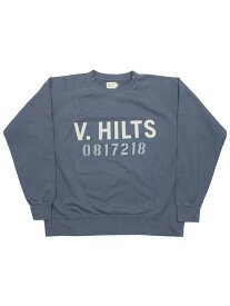 トイズ マッコイ McHILL ガーメント ダイ スウェット シャツ "V.HILTS" TMC2352 / TOYS McCOY McHILL GARMENT DYEING SWEAT SHIRT "V.HILTS"