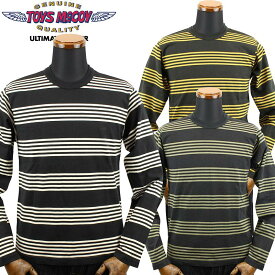 トイズマッコイ マルチ ボーダー ロング Tシャツ TMC2354 / TOYS McCOY MULTI BORDERED LONG SLEEVE TEE