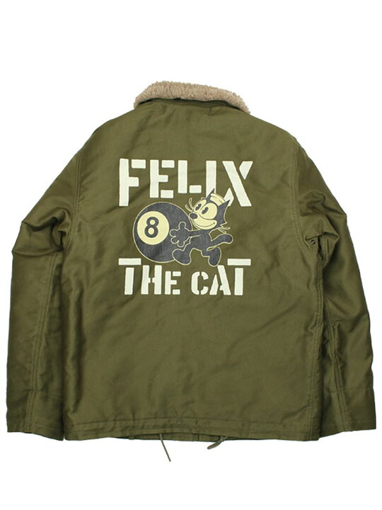楽天市場】トイズマッコイ N-1 デッキ ジャケット FELIX THE CAT 