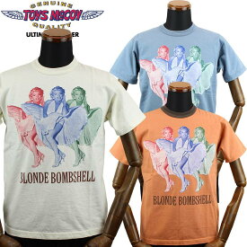 トイズマッコイ マリリン・モンロー Tシャツ " BLONDE BOMBSHELL " TMC2312 / TOYS McCOY MARILYN MONROE TEE " BLONDE BOMBSHELL "