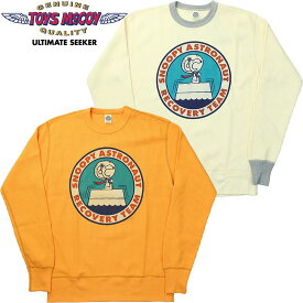 トイズマッコイ ビッグ ワッフル クルーネック シャツ "SNOOPY ASTRONAUT RECOVERY TEAM" TMC2454 / TOYS McCOY BIG WAFFLE CREW NECK SHIRT "SNOOPY ASTRONAUT RECOVERY TEAM"