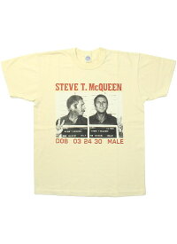 トイズマッコイ スティーブ・マックイーン Tシャツ " DOB 03 24 30 MALE " TMC2403 / TOYS McCOY S. McQUEEN TEE " DOB 03 24 30 MALE "